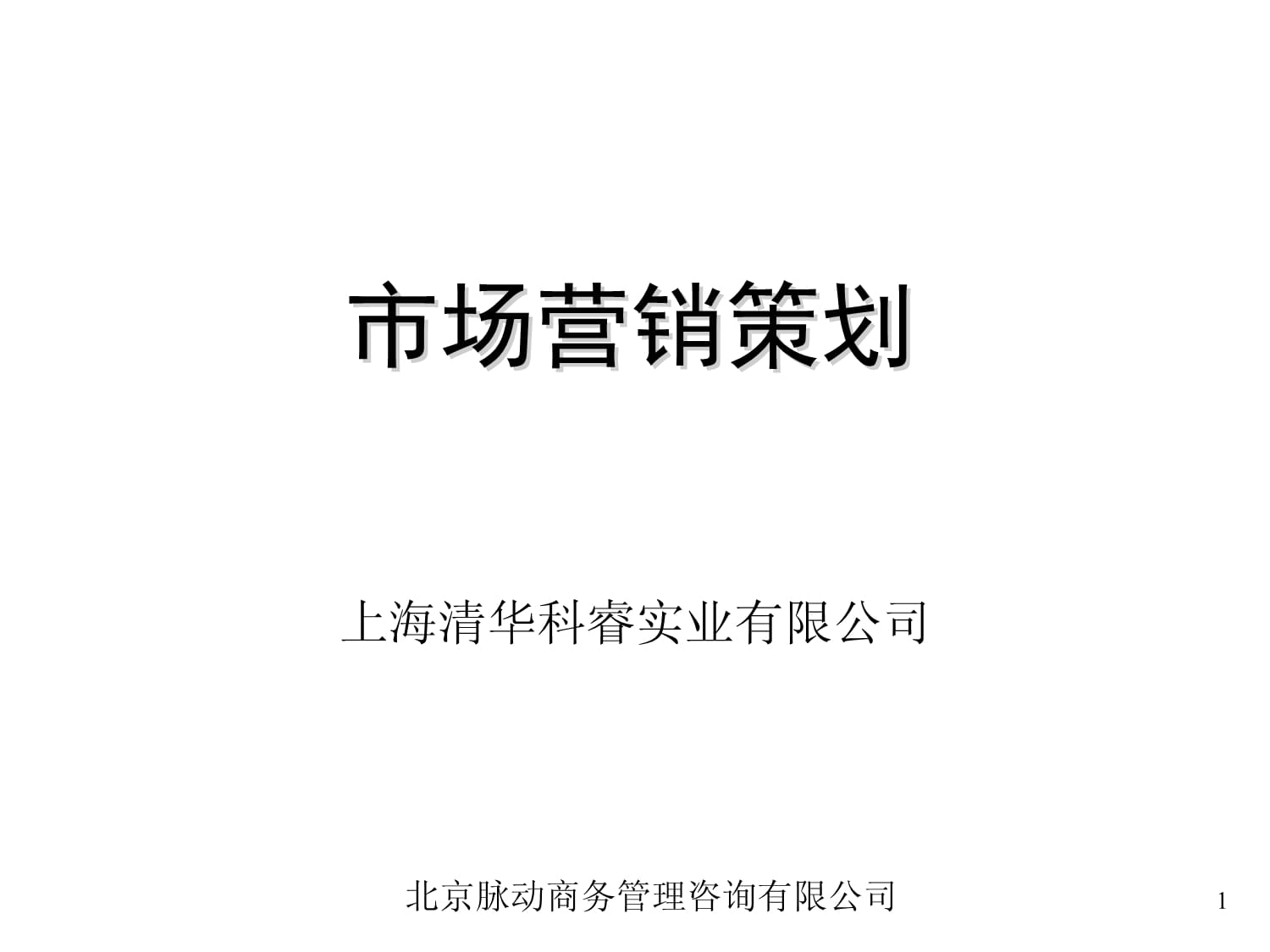 市場營銷策劃 從策略到執(zhí)行的系統(tǒng)化培訓指南